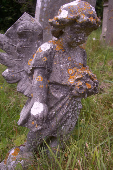 CEMETERY CHERUB by Brent Wiggans