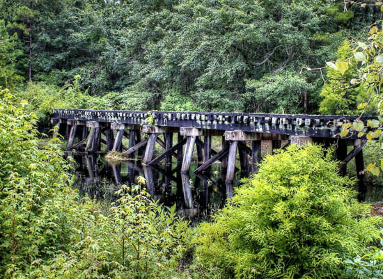 Rail Trestle by Christopher Kildow Moon