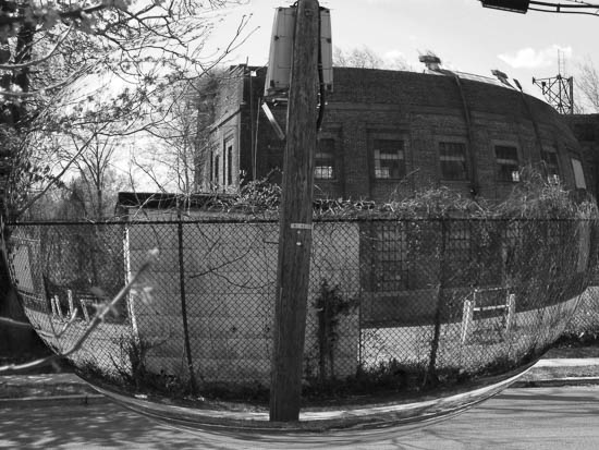 Fish Eye Fence by Kyle Hemmings