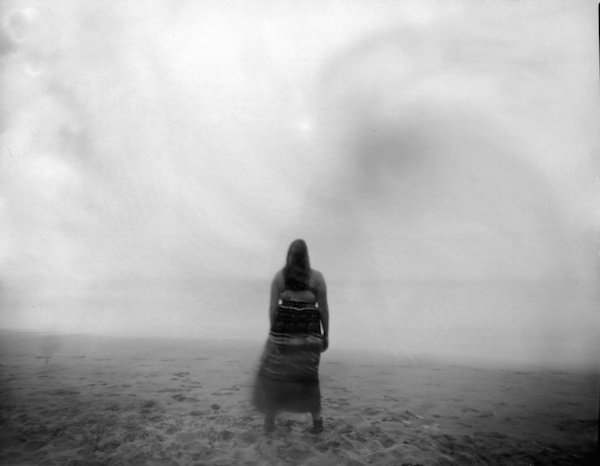 Vague Horizon Pinhole on Paper by Stephanie Lakos