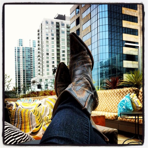 SKY BOOTS by Rosario Romero